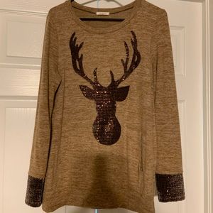 Fleece sweater